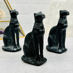 Black Obsidian Crystal Cat - Sophisticated Feline