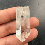 Crystal Quartz Point Rough Jumbo Size - Drilled