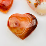 Crystal Carnelian Heart Stone for Passion and Creativity