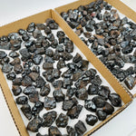 1 Flat box of Botryoidal Hematite Freeform Crystal Minerals 50-90 pcs Bulk Minerals