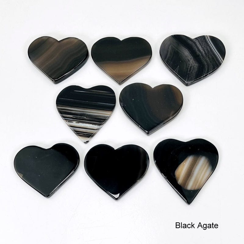 Heart Shaped Agate Slices