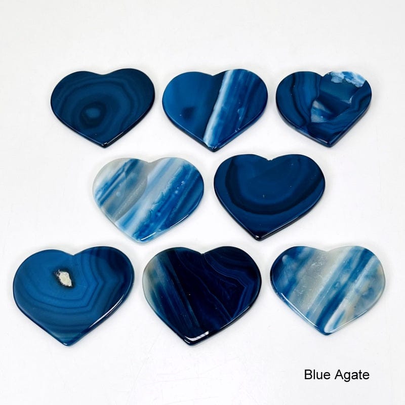 Heart Shaped Agate Slices