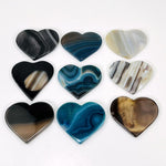 Heart Shaped Agate Slices