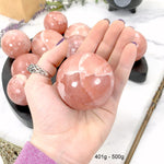 Rose Calcite Spheres - By Weight (SPHE-S3)