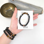 Capricorn Zodiac Gemstone Crystal Stretch Bracelet