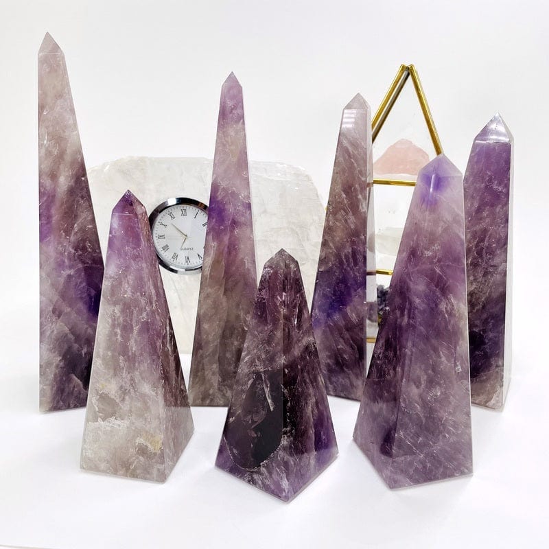 Amethyst Obelisk - By Weight -