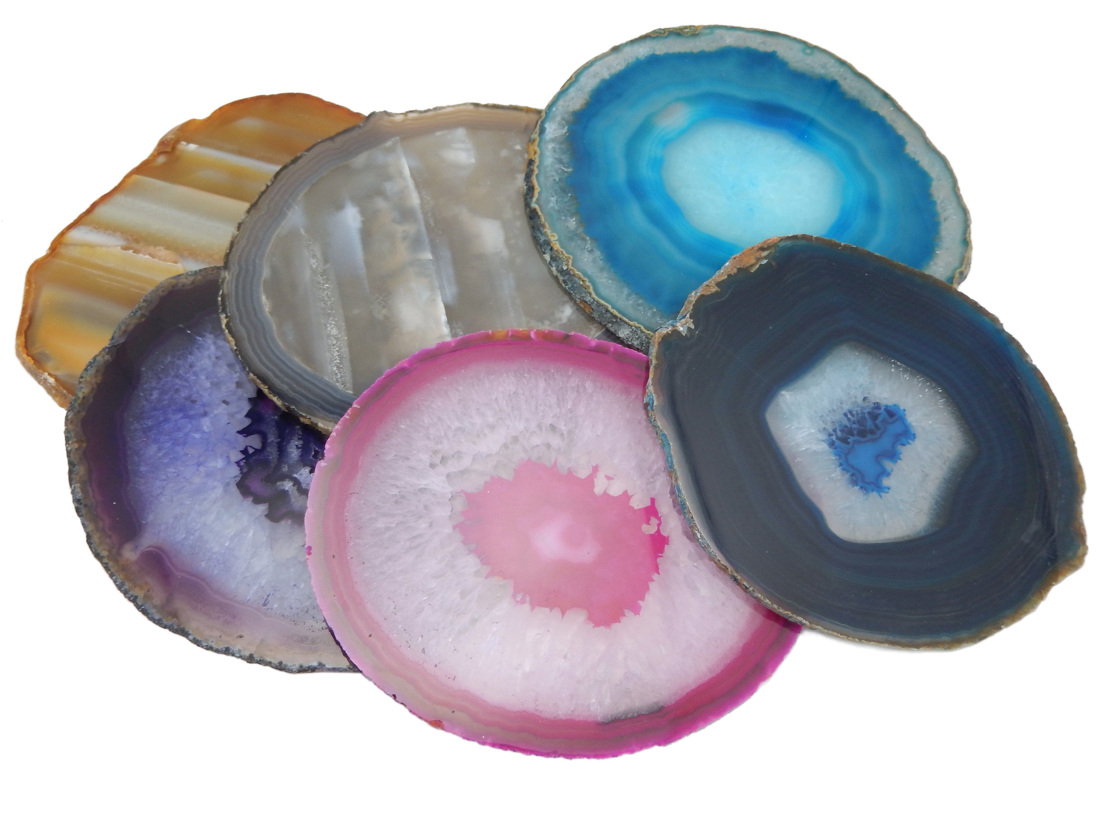 Agate Slice Assorted - Agate Slices #7 - Gorgeous Display (AGBS)