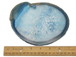 Blue Agate Slice - Agate Slices #7 - Gorgeous Display (AGBS)