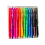 Multi-Color Erasable Gel Pens (12 pcs)