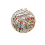 Beginner's Embroidery Hoop Flower Kit