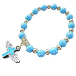 Angel Wing Cross Bracelet