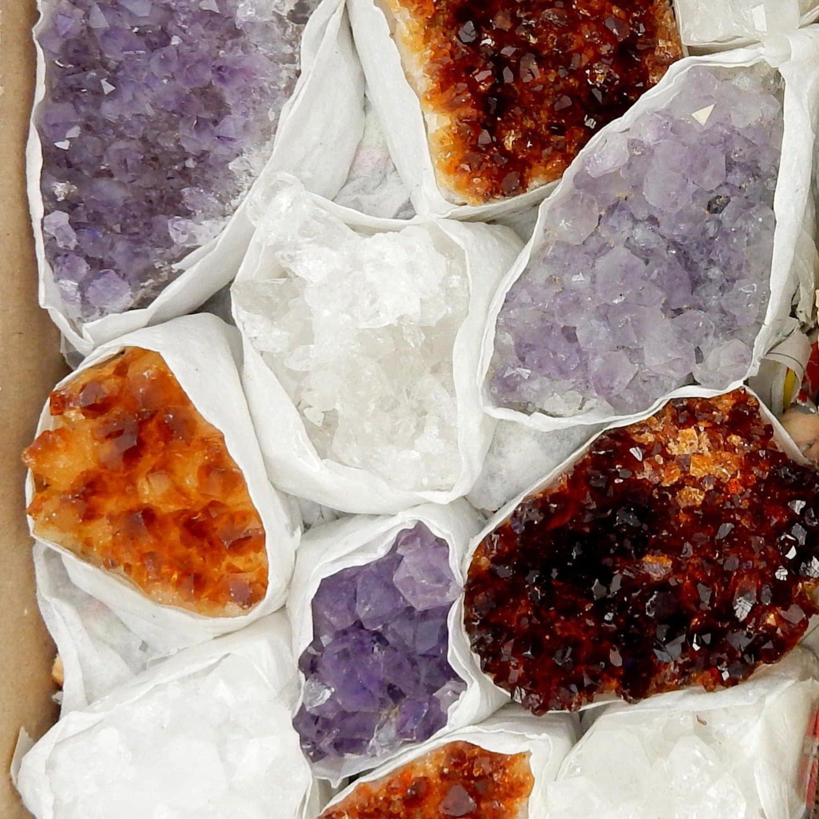 Amethyst, Citrine, or Crystal Cluster - By the Piece - YOU CHOOSE