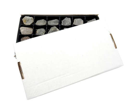 Crystal Quartz By Box - Box of 24 Pieces (BOX-47)