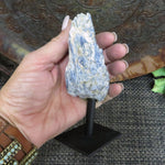 Blue Kyanite on Metal Stand (RK3-10)