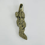 Pyrite Alligator Carving