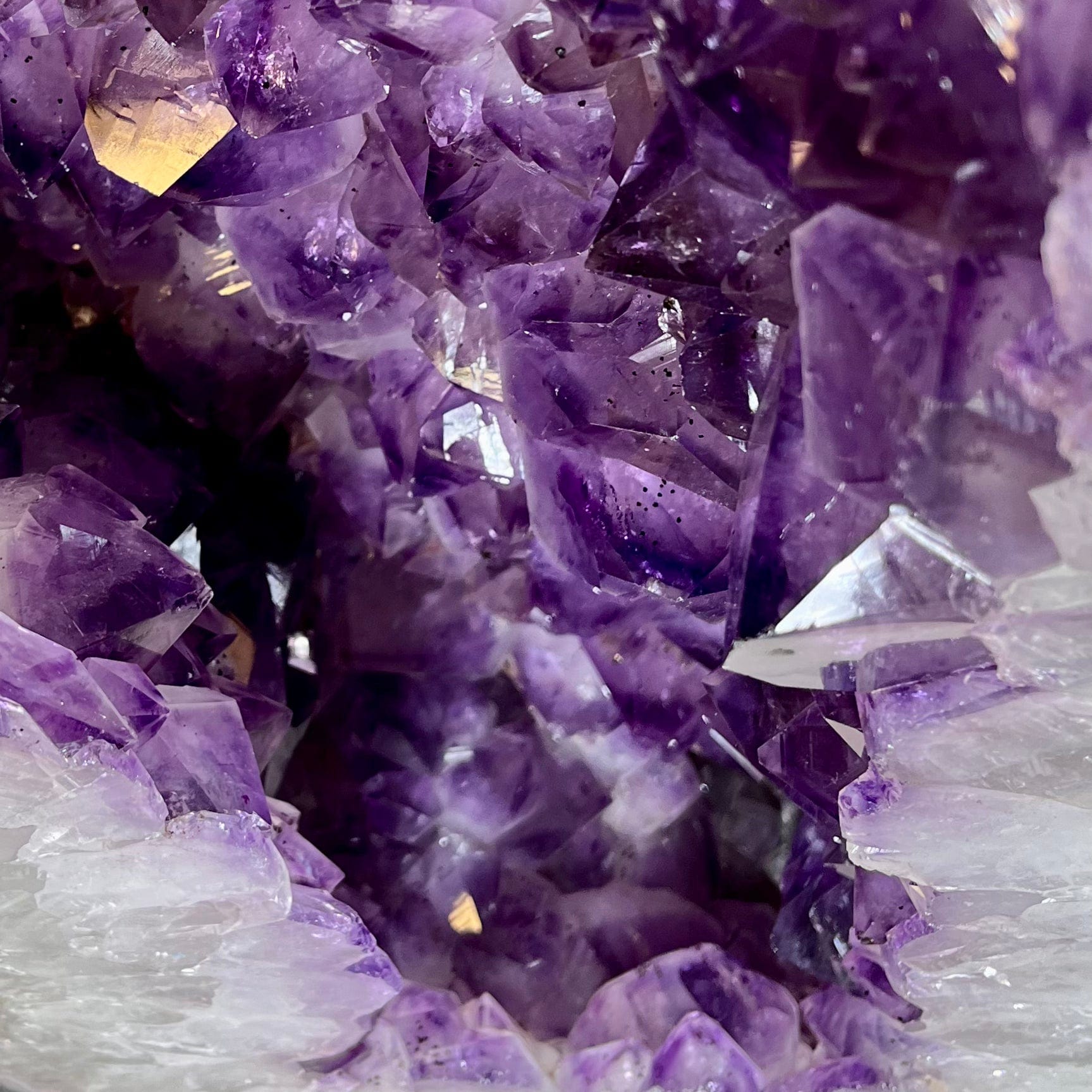 Amethyst Cathedral Rare Special with a Natural Back