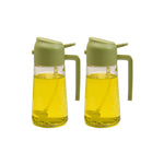 2-in-1 Glass Oil Sprayer and Dispenser