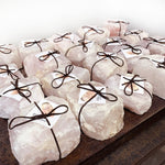 WHOLESALE Crystals - Case Pack BULK LOT - BUY THE BOX 🌸 20 Rose Quartz "B" Candle Holders - SAVINGS