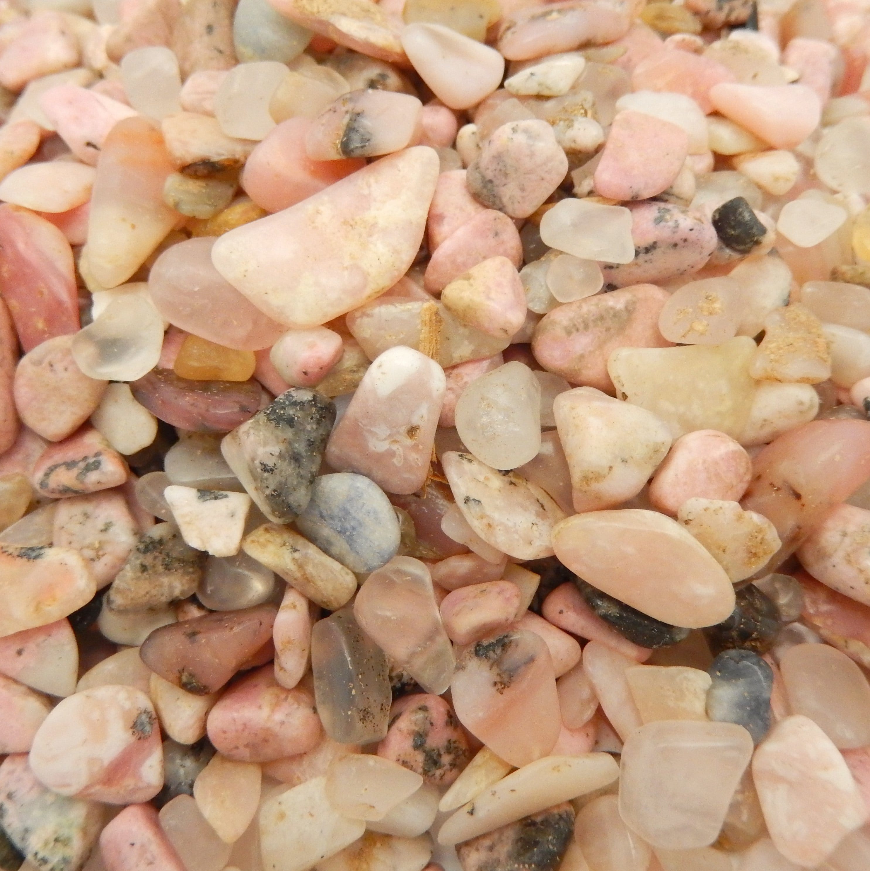 1 lb Bag Pink Opal Small Tumbled Stones Choose 1,3,5 Bags